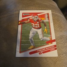 2021 Donruss Base #119 Tyrann Mathieu - Kansas City Chiefs