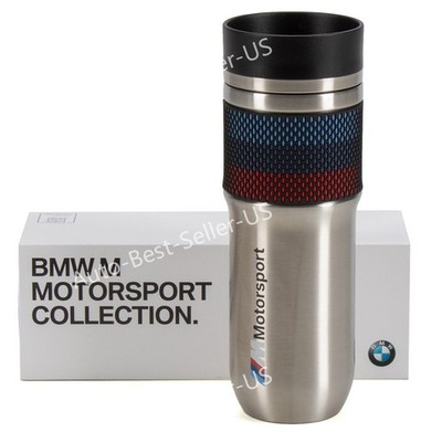Genuine OEM BMW Motorsport Thermo Mug Stainless Steel 450ml NIB 80235A0A719