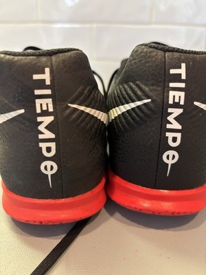 Nike Tiempo X Lunar Legend Pro Black Red Men's 8