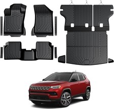Jeep Compass Floor Mats 2017-2026 Full TPE Set