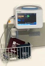 Welch Allyn Connex 6000 Vital Signs Monitor 68NXEX w Nellcor SpO2 Cuff CGX Mount