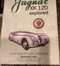 Jaguar Xk 120 Explored Hardcover Book By Bernard Viart Automotive History