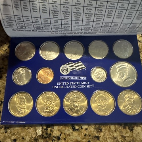 US Mint Proof uncirculated coin set 2007-2011 - 第 6/12 張圖片
