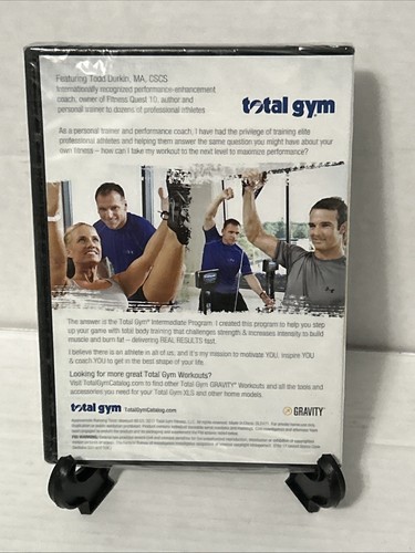 Total Gym Intermediate Program DVD Increase Intensity Challenge Strength - NEW - Picture 2 of 2