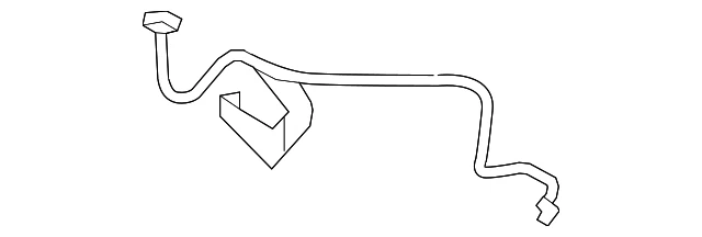 Manguera de freno original Ford 8C3Z-2078-C Foto 4 de 4