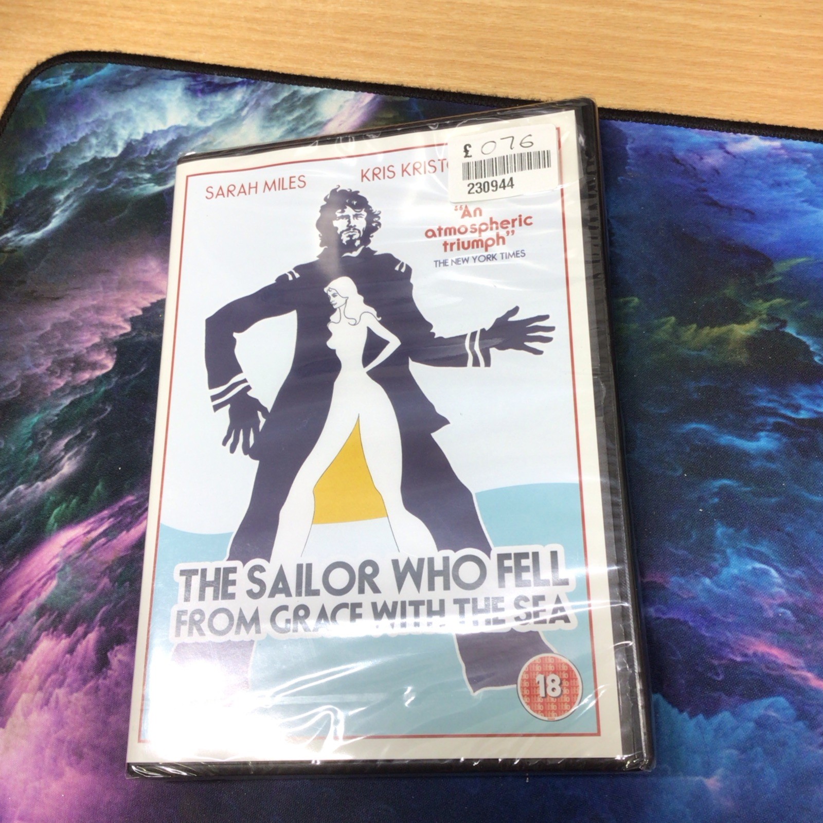 Sailor Who Fell From Grace With The Sea Rare DVD 2008 Kristofferson 1976 Mishima