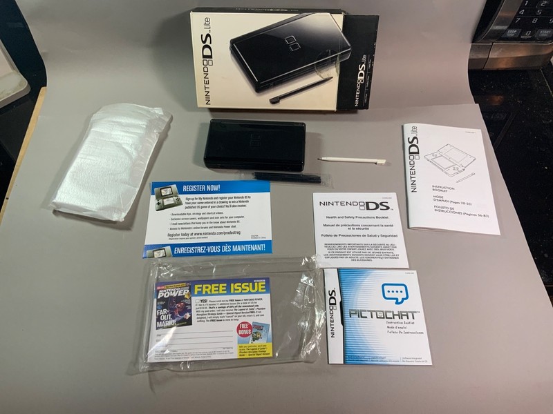 Nintendo DS lite Console - Onyx Black CiB