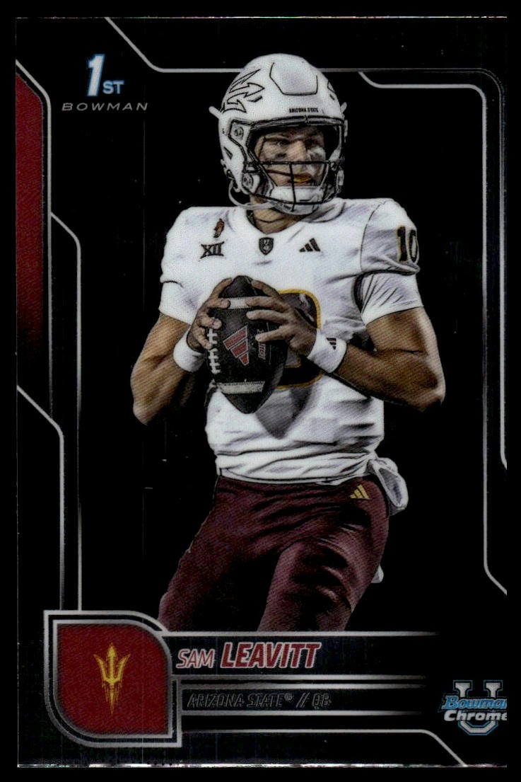 2025 Bowman University Chrome Sam Leavitt #195