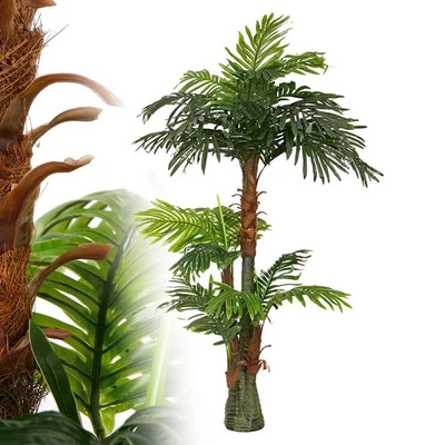 Cycas-Palme künstlich Cycuspalme 150 cm ohne Topf Kunstpalme Kunstbaum Deko - Bild 1 von 4