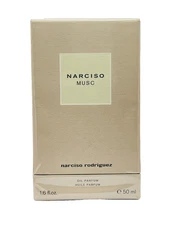 Naarciso Musc By Narciso Rodriguez Oil Parfum Huille Parfum 1.6 oz NEW *CHECK