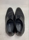Nordstrom Men's Black Leather Plain Toe Derby Dress Shoes Size 8 — photo 4