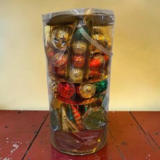 100-Piece Shatterproof Christmas Ornament Set