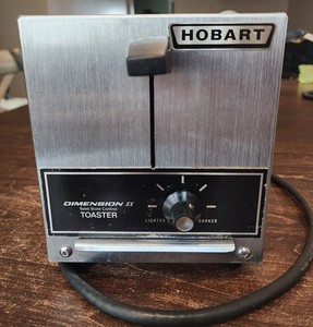 Hobart Dimension II Commercial Restaurant Toaster Solid State 2 Slice ET-12