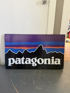 patagonia 非売品　店舗用バナー　② 壁掛け　レア Patagonia Sign | eBay