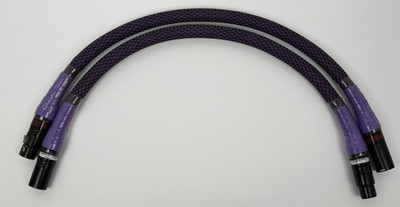Acoustic Zen Matrix Reference II 0.5m XLR Interconnects Pair Audiophile Cables