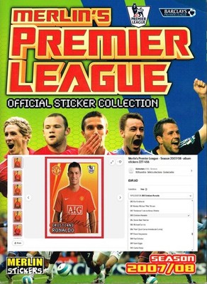 Merlins Premier League - Saison 2007/08 · Album Sticker 227-456