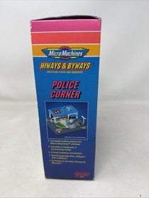 Vintage Micro Machines Hiways & Byways POLICE CORNER Galoob NIB