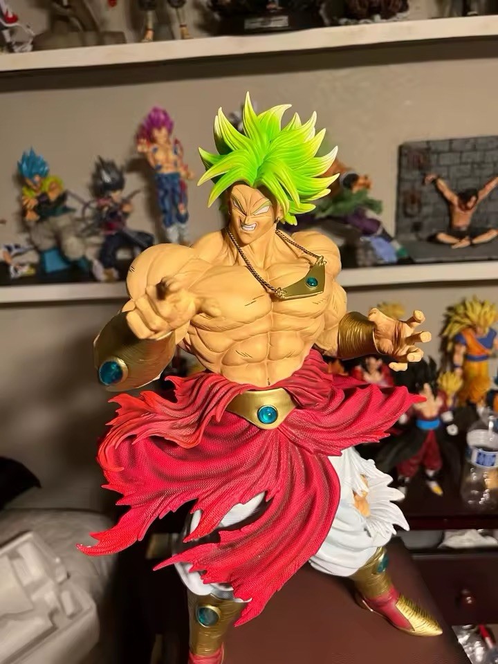 Broly SSJ Dragon Ball Super Statua JT 50cm figura collezionabile PVC GK modello