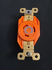 Hubbell L6-20R 250V 20A (20 Amp) Twist-Lock Receptacle