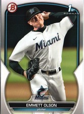 2023 Bowman Draft #BD-10 Emmett Olson