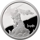1 oz Proof Frank Frazetta Silver Warrior Silver Round 00469 of 10000 w CoA