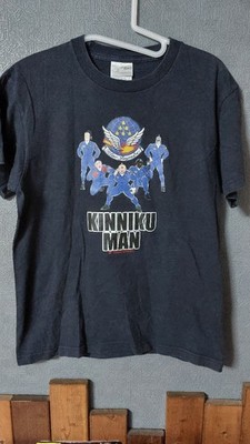 Kinnikuman Blue Impulse Collaboration T-shirt Warsman Robin Mask Fighter Plane