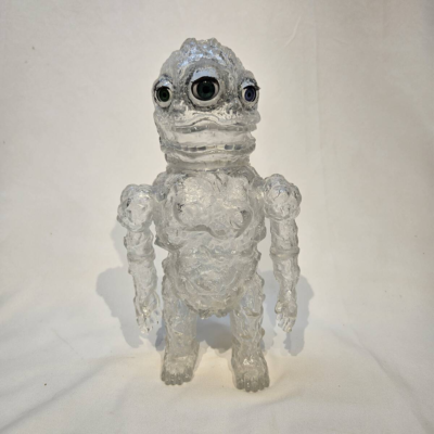 Rare 9.8inch Sofubi soft vinyl NAGNAGNAG Three eyes monster figure