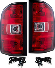 Tail Lights for 2007-2014 Chevy Silverado 1500 2500HD 3500HD 2007-13 GMC Sierra