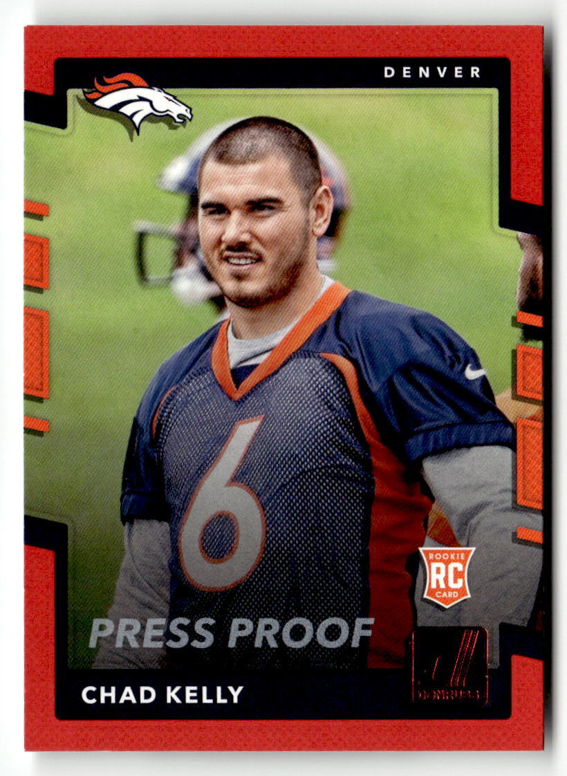 2017 Donruss #369 Chad Kelly Press Proof Red