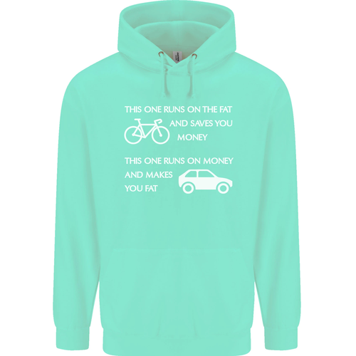 Cycling vs Cars Cyclist Environment Funny Childrens Kids Hoodie - Picture 59 of 68