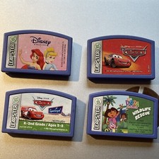 Leapster 4 Learning Games - Dora’s Wildlife Rescue • Cars • Disney Princesses