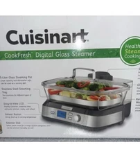 Cuisinart STM-1000 Cook Fresh Digital Glass Steamer, Stainless Steel - Works