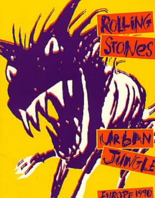 ROLLING STONES ~ Urban Jungle: Europe 1990 ~ Official UK 28-page