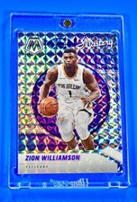 Men of Mastery Prizm Zion Williamson Duke Pelicans Phenom Fantastic Parallel MVP