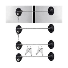 Hotop 4 Pack Cabinet Locks Baby Proofing Refrigerator Lock with Keys Adhesive...