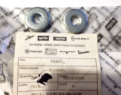 バービー Washer M8 Piaggio Vespa NOS 709012 Qty. 2 (L-8217) | eBay