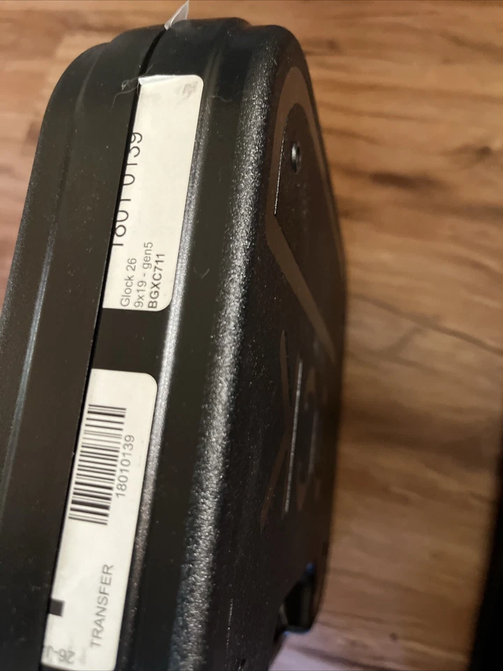 Glock G26 GEN4 Padded Plastic Storage Carry Case - Image 3 of 4