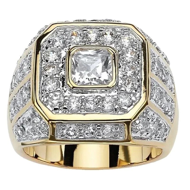 11 Anillos de moda de piedra del Anillo