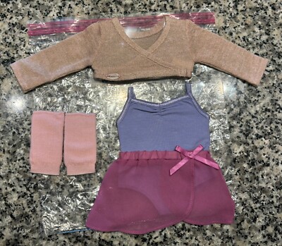 American Girl Sparkling Ballerina WARM UP Outfit Costco Version BRAND NEW