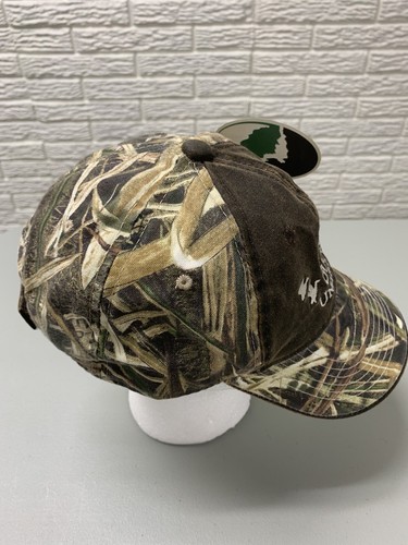 Ducks Unlimited Mossy Oak Tree Camo Strapback Cap Hat New With Tags DU LEADER - Picture 4 of 5