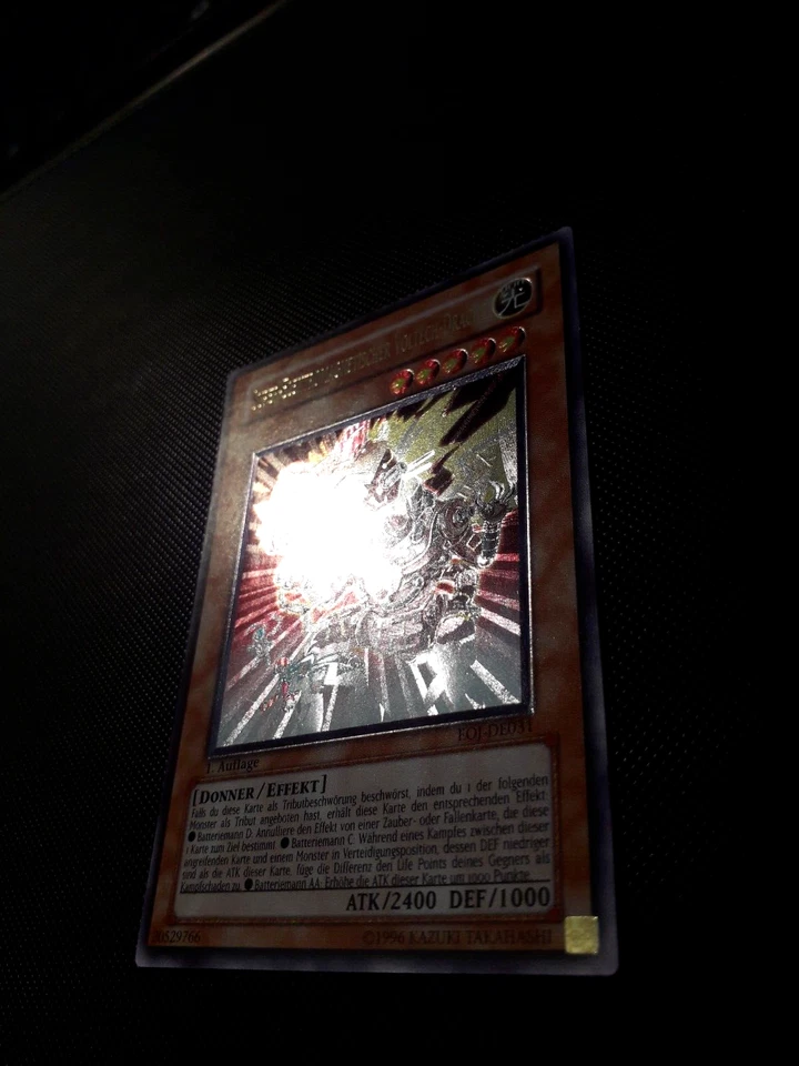 Yu-Gi-Oh! Super-Elektromagnetischer Voltech-Drache, EOJ-DE031, UMR, 1.A.,NM-EX - Bild 4 von 4