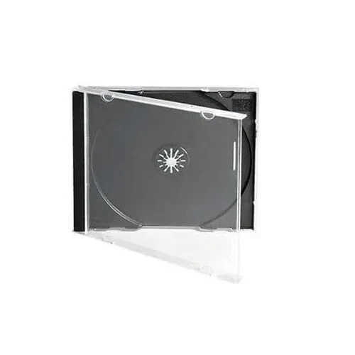 10 x CD JEWEL CASES COMPLETE WITH BLACK TRAYS / HIGHEST PREMIUM QUALITY