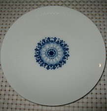 Rosenthal Romanze Kobalt (blau) Rosette 1 Untertasse für Suppentasse ca. D 17 cm