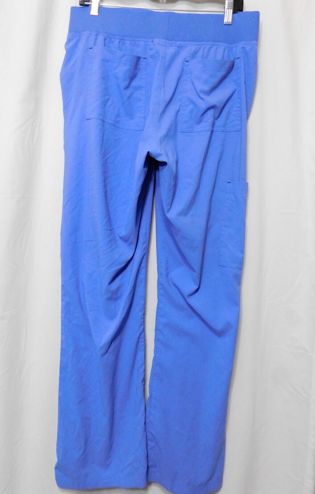 Koi Basics Powder Blue Yoga Scrub Pants Womens M … - image 3