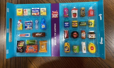 Coles Little Shop 1 Mini Collectables 1 Full Set of 30 Minis With