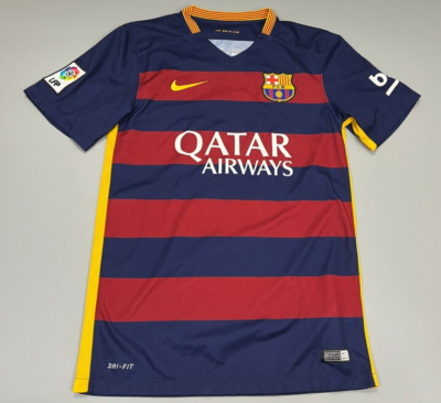 Barcelona Football Shirt Jersey #3 Pique Home 2015-2016 Adult Nike