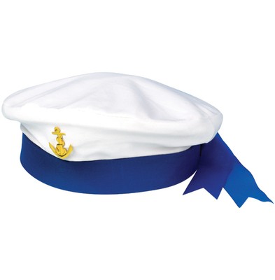 Sailor Captain Blue Hat Fancy Dress 