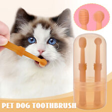 Pet Dog Toothbrush Oral Care Toothbrush Puppy Kit Teeth Cleaning Pet Supplies
