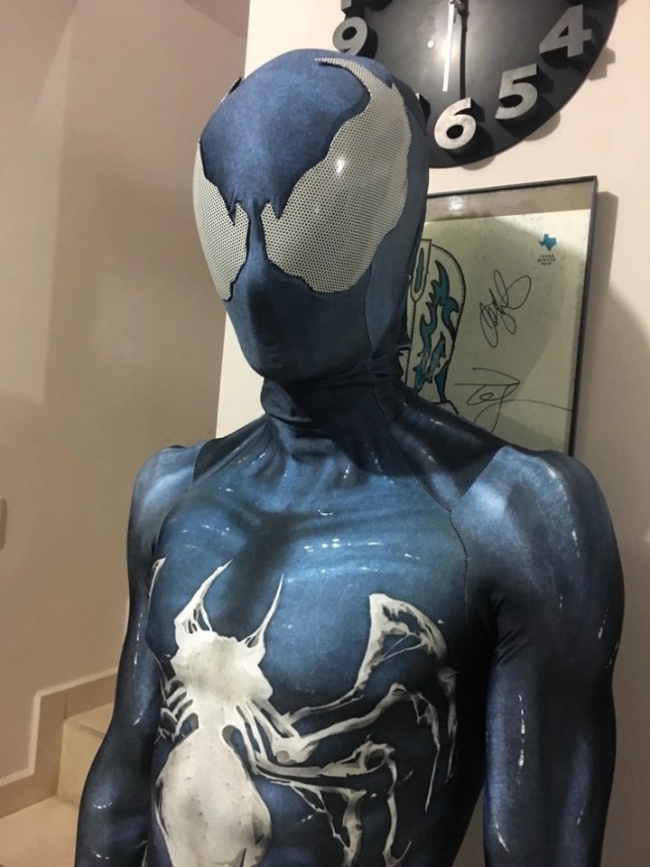 Venom Symbiote Spiderman Costume Halloween Cosplay Zentai Spider