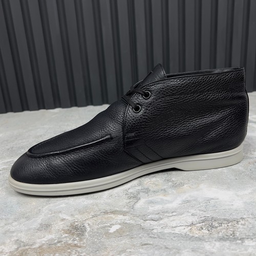 Prezzo consigliato $ 880 Louis Vuitton Estate High Derby pelle grana Loro Piana 8LV 9US 42EUR - Foto 8 di 13